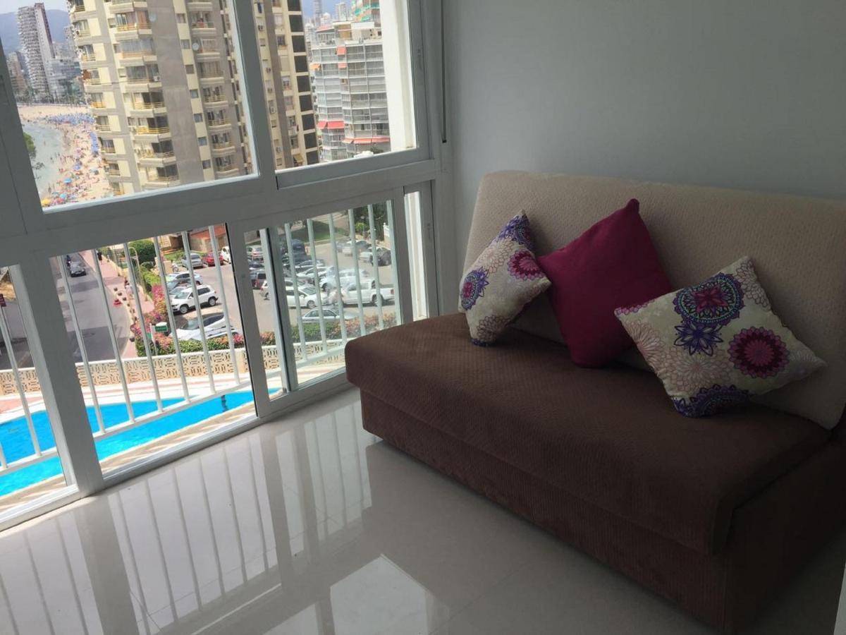 בנידורם Levante Beachfront Luxury Apartment מראה חיצוני תמונה